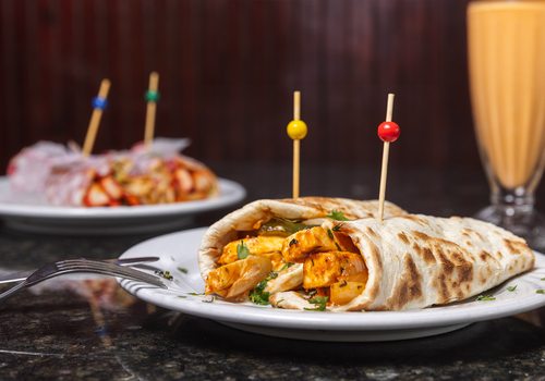 Paneer Wrap from Taj Mahal Indian Restaurant | 417 Magazine