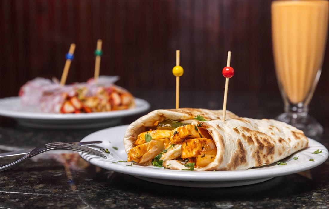 Paneer wrap