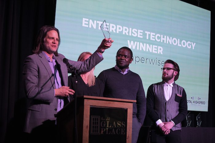 Paperwise wins the Enterprise Technology Award