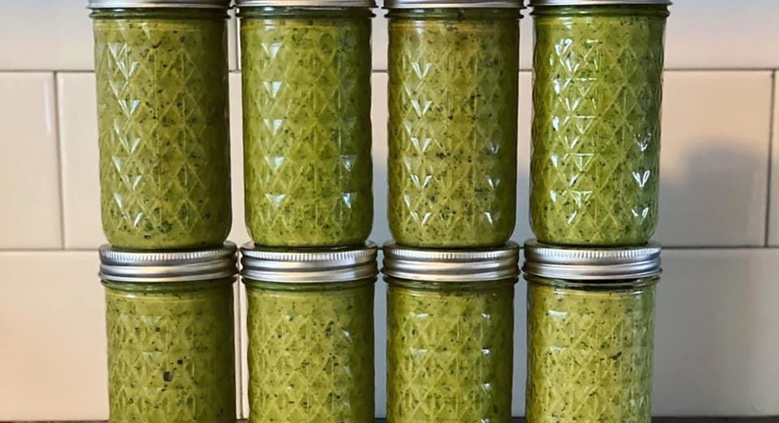 Radish-Top Midsommar Pesto