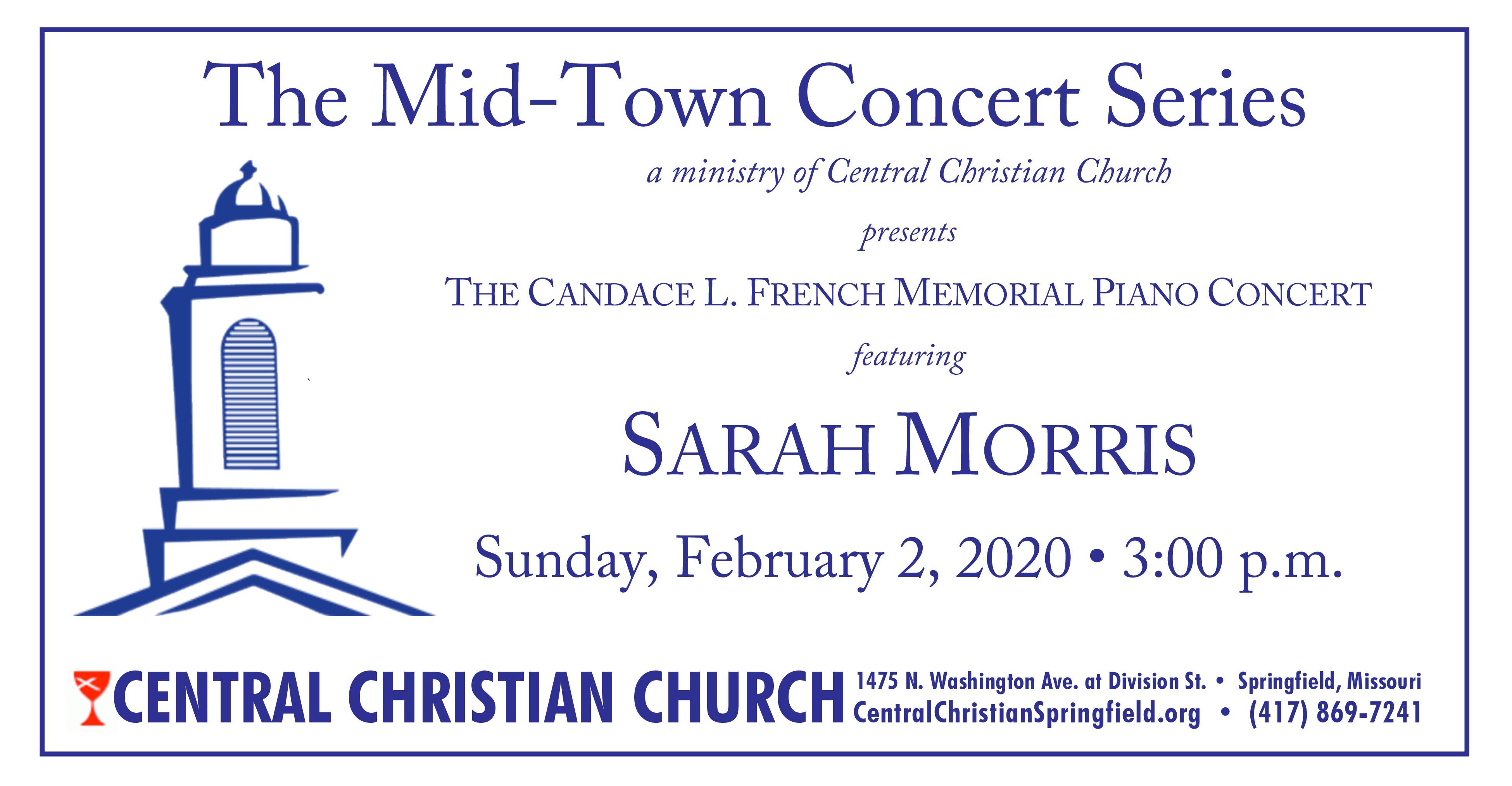Local pianist concert in Springfield, MO