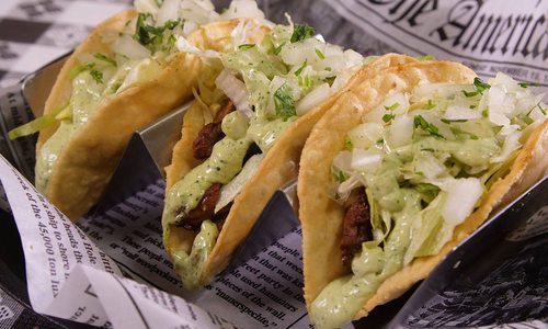 tacos at pickin porch grill