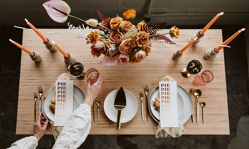 Tabletop design by Wildly Collective