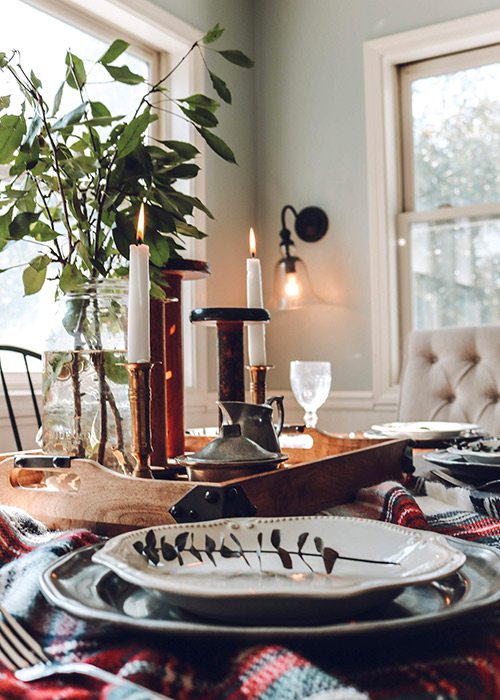 Mackenzi Pitman's table set-up