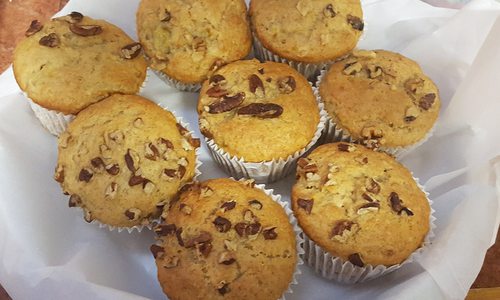 Assortment of muffins from Polymath Educational Cafe' LLC in Marshfield MO