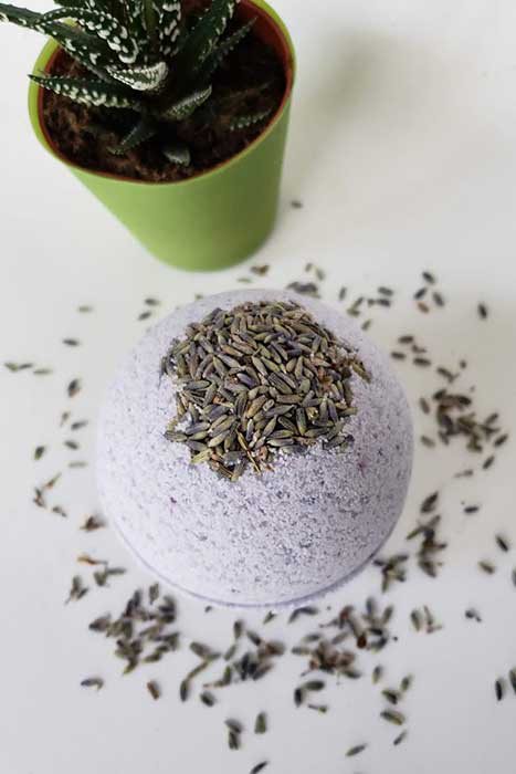 Lavender Bath Bomb at Poppy and Petunia Springfield MO