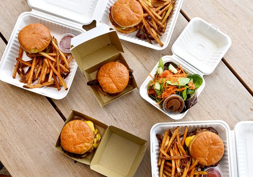Take-out order from Progress in Springfield MO
