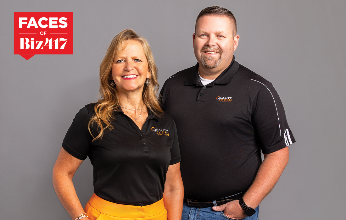 Cindy and Burnis Gibson of Quality Clean in Springfield, MO