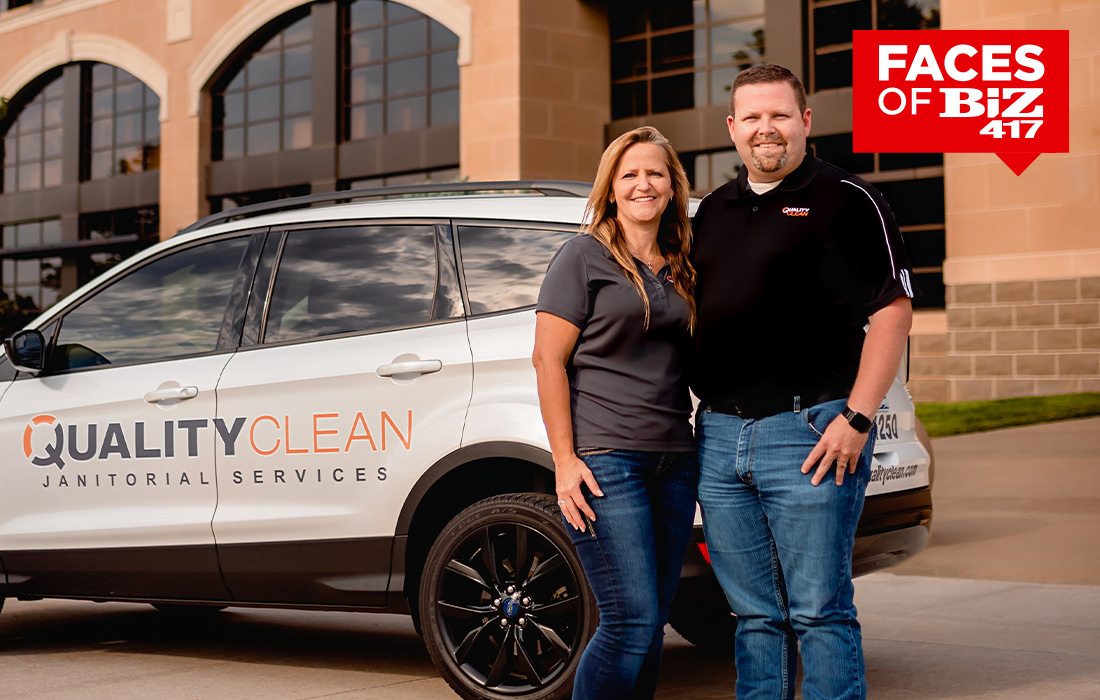 Cindy and Burnis Gibson of Quality Clean in Springfield, MO