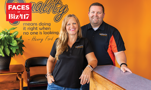 Cindy and Burnis Gibson of Quality Clean in Springfield, MO