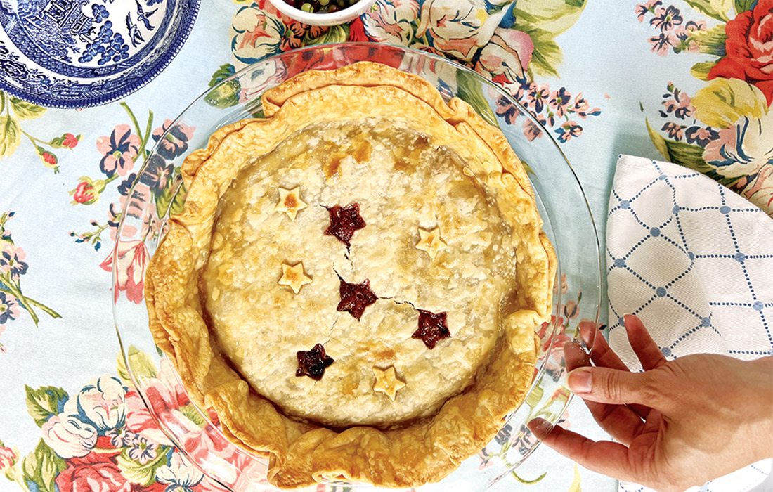 Gooseberry pie