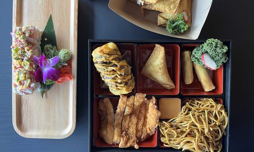 Dishes from Raku in Springfield, MO