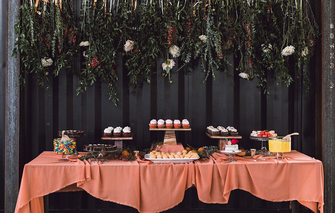 Wedding desserts by Tea Bar & Bites and Star Bakery