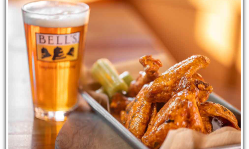 Wings from Rebar Taproom in Springfield, MO.