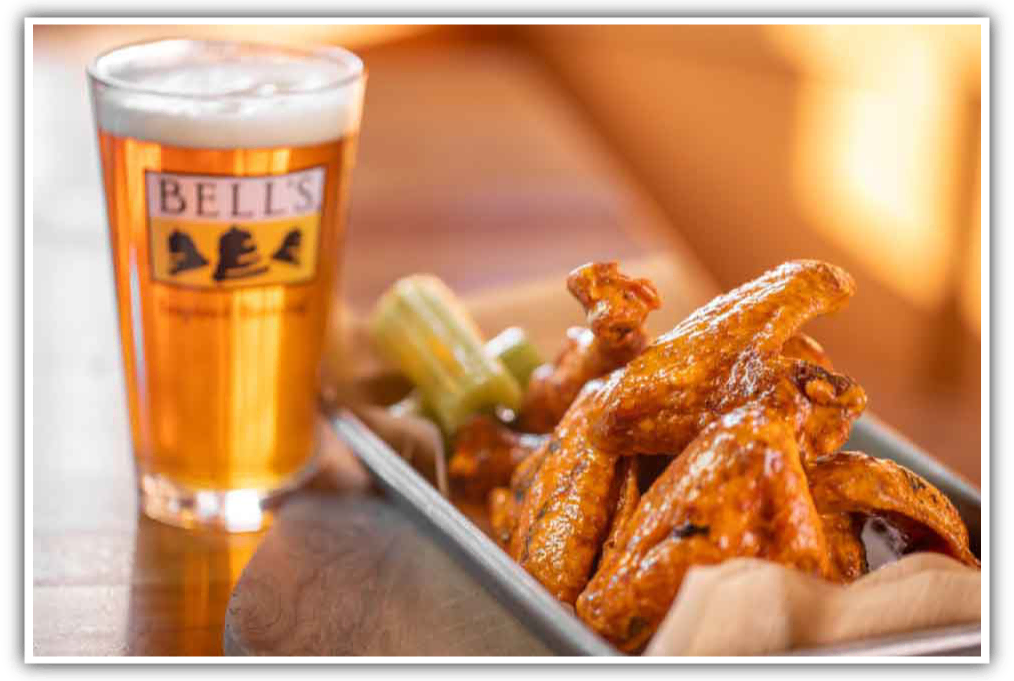 Wings from Rebar Kitchen & Taproom.