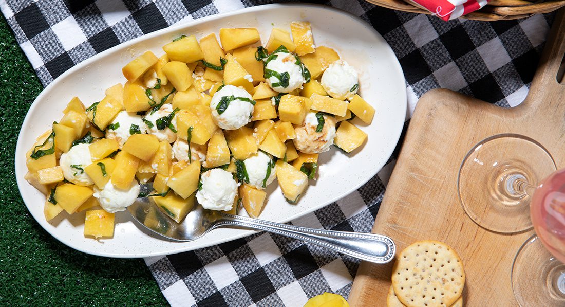 Peachy Caprese Recipe