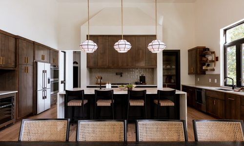 Inside a custom home by King Built Properties