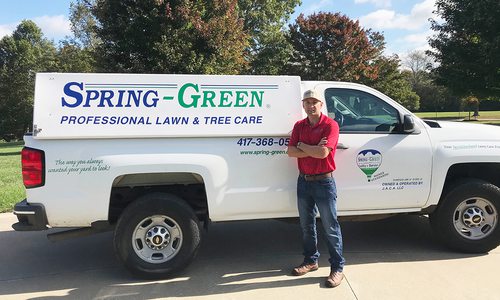 Jonathan Thurman of Spring-Green Lawn Care and Trimworks Lawncare & Irrigation