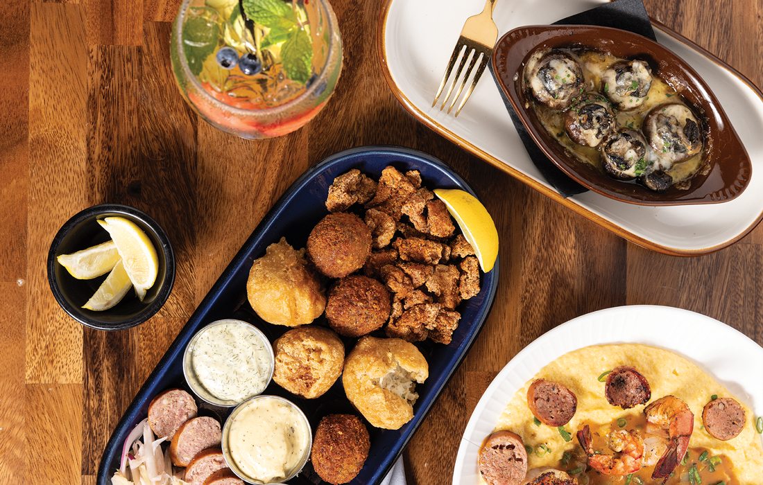 Food from La Roux Bistro in Springfield, MO