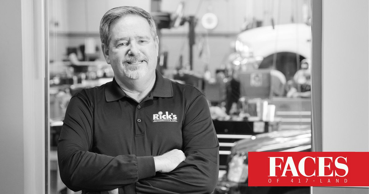 Rick's Hughlett of Rick's Automotive: 417 Magazine's Face of Automotive Services