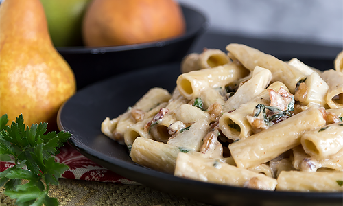 Rigatoni with Pears
