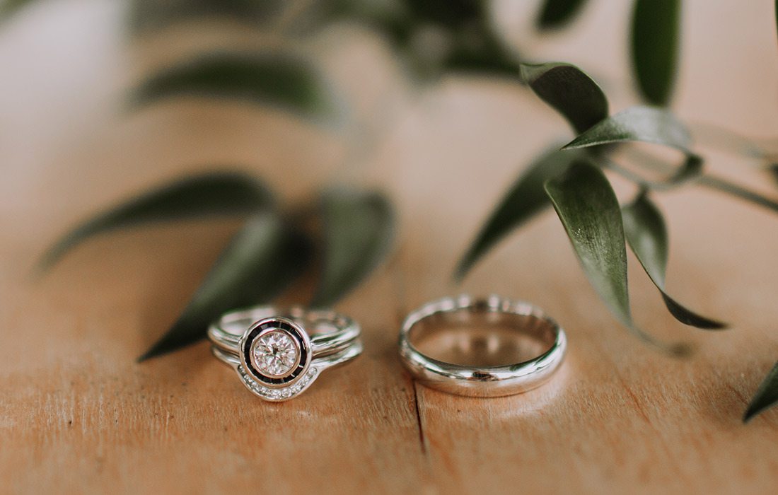 Ryan Kopas & Shai Voelker's wedding rings