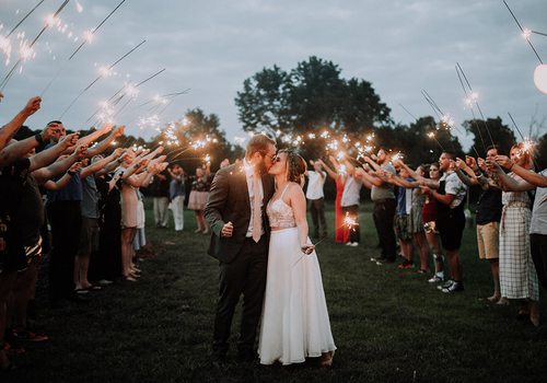Ryan Kopas & Shai Voelker on their wedding day
