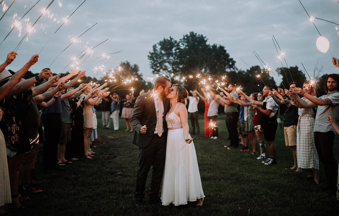 Ryan Kopas & Shai Voelker on their wedding day