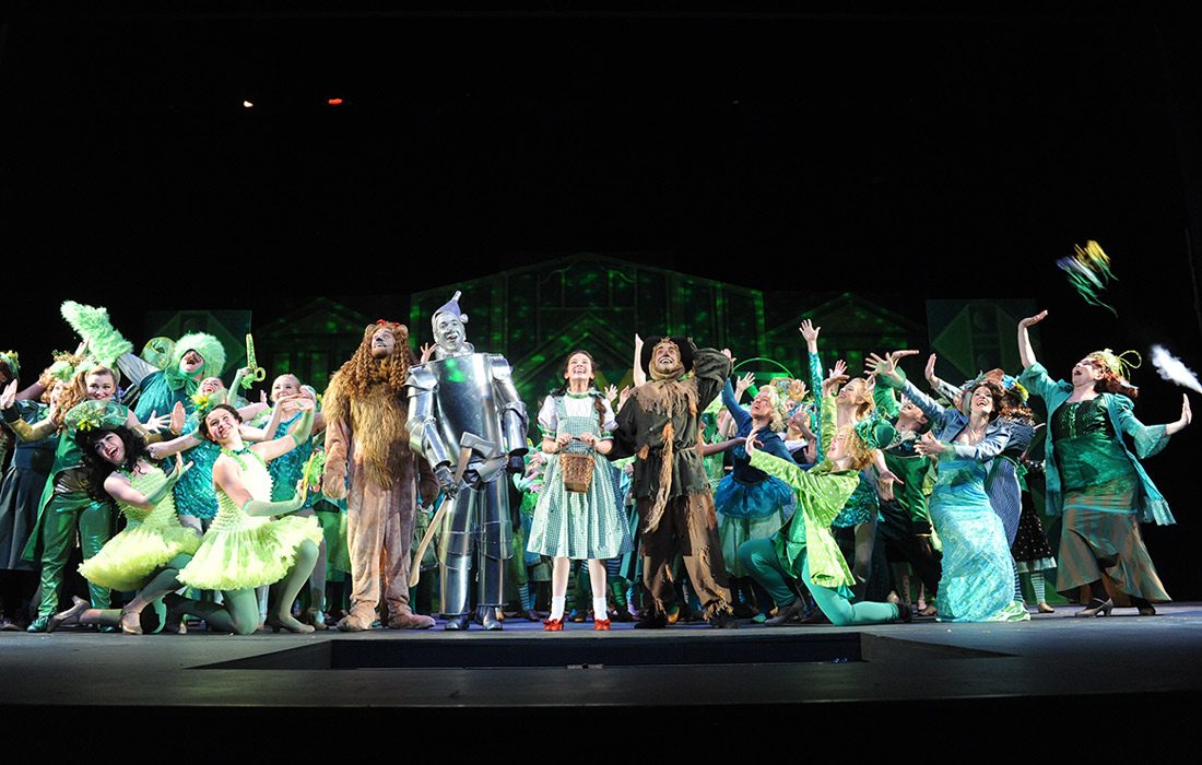 The Wizard of Oz live performance at Springfield Little Theatre, Springfield MO