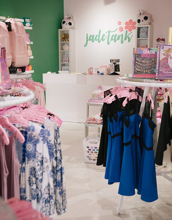 Store interior of Jade Tank boutique in Springfield MO