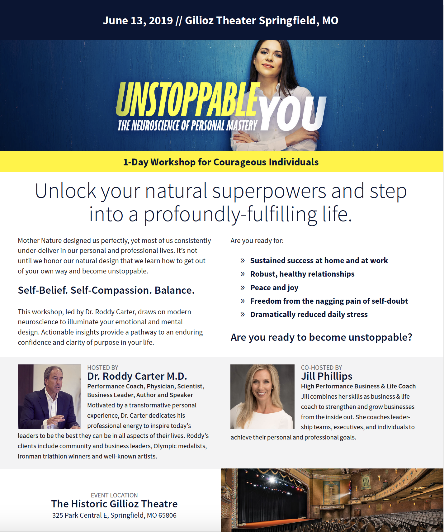 Unstoppable You: The Neuroscience of Personal Mastery in Springfield, MO