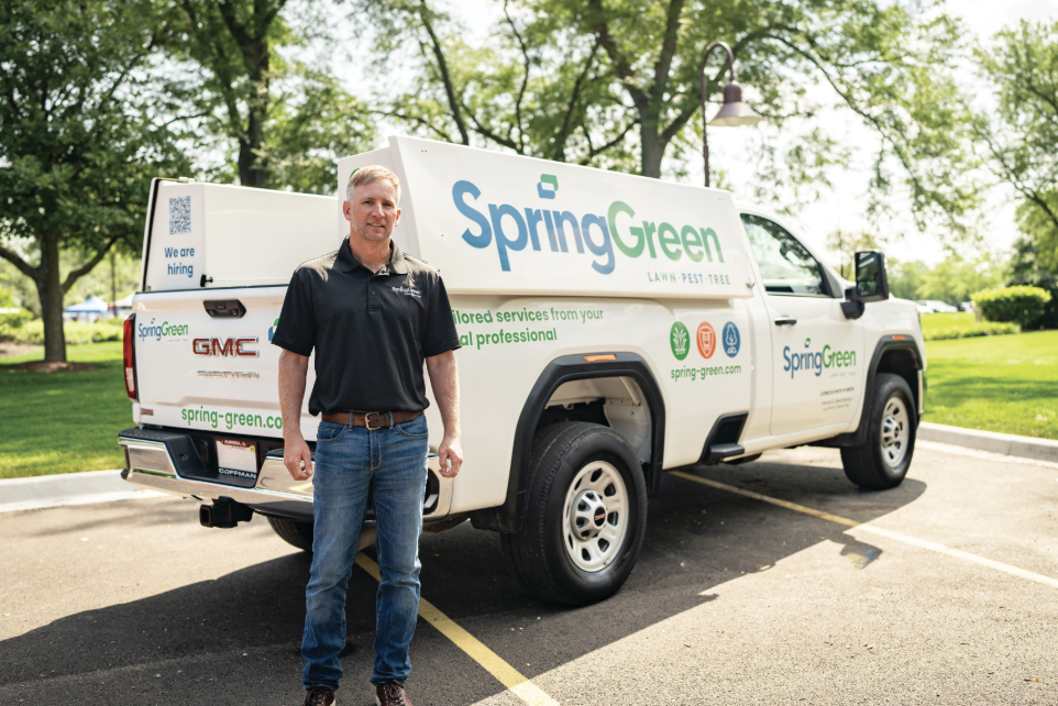 Jonathan Thurman of Spring-Green Lawn Care and Trimworks Lawncare & Irrigation