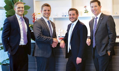 The team at Swann Dermatology Partners