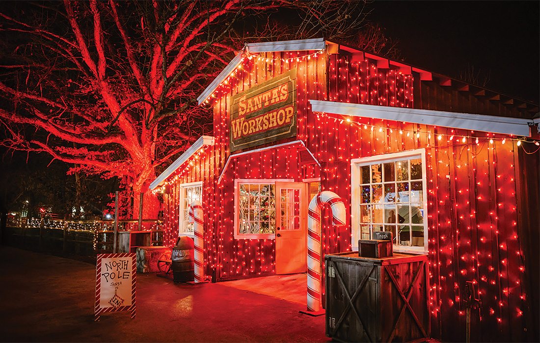 Shepherd of the Hills is a great place to explore during the winter time.