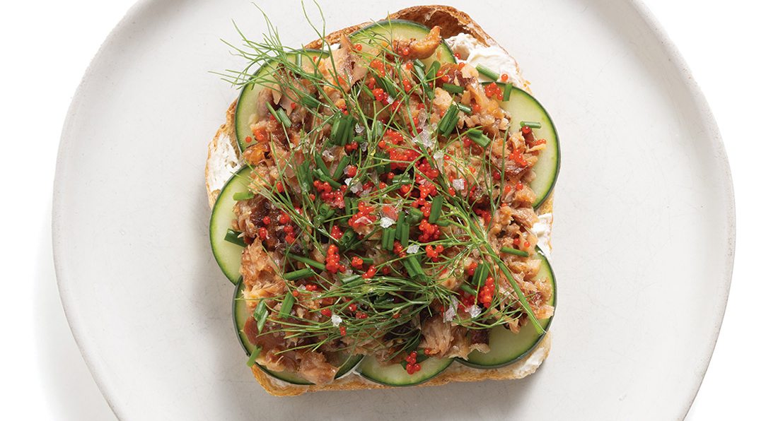 Smoked Trout Toast | Recipes | 417 Magazine