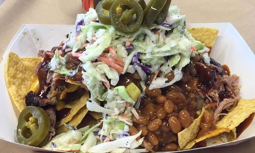 nachos at smokin bob's bbq