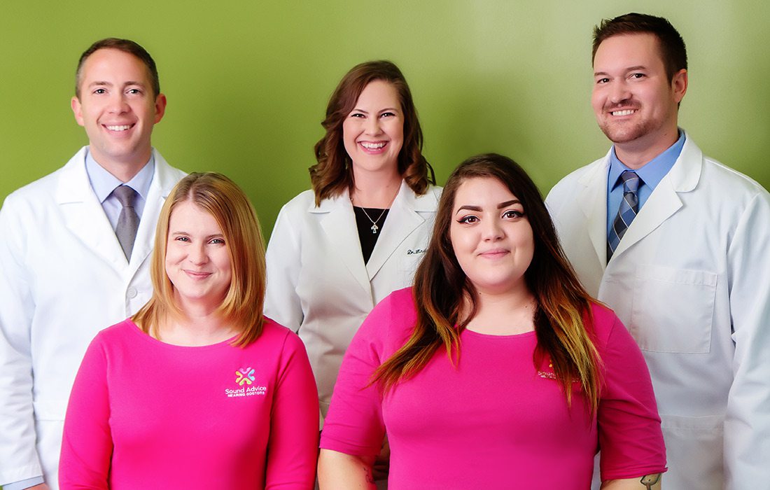 Doctors and staff with Sound Advice Hearing Doctors in southwest Missouri