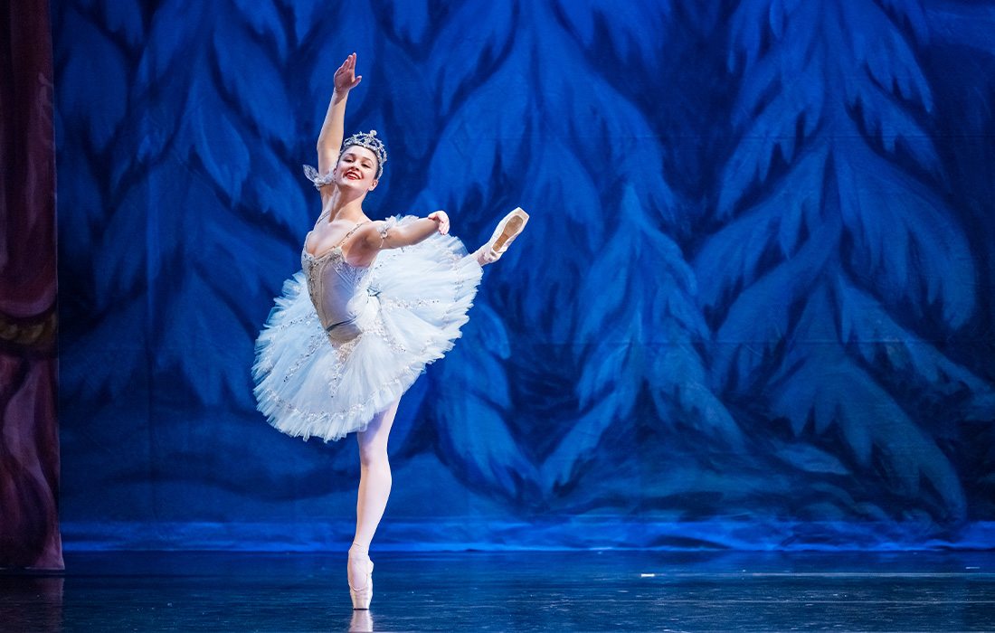 Madelyn Houck as Snow Queen in The Nutcracker