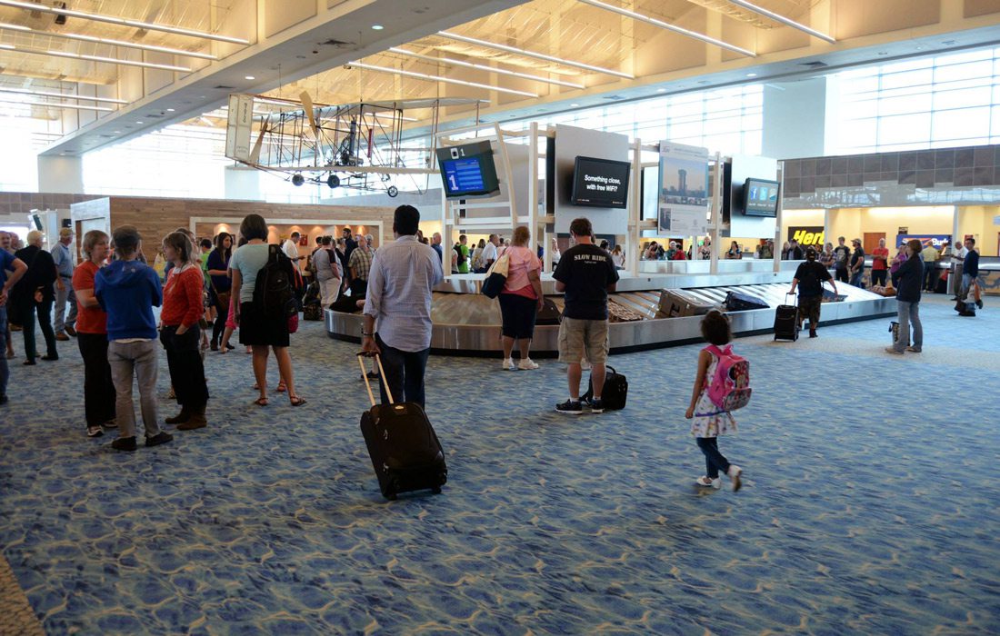 Interior photo of Springfield-Branson National Airport