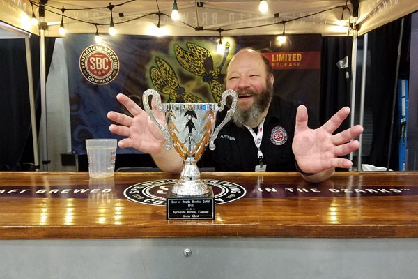 Springfield Brewing Company at the annual Ozarks Beerfest