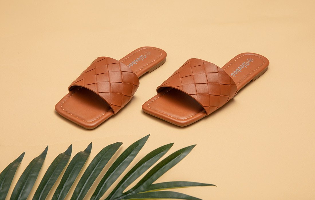 Square toed sandals photo