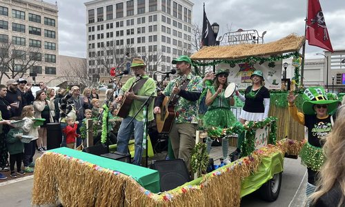 Green beer for St. Patrick's Day