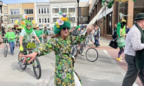 St. Patrick's Day Parade downtown Springfield, MO