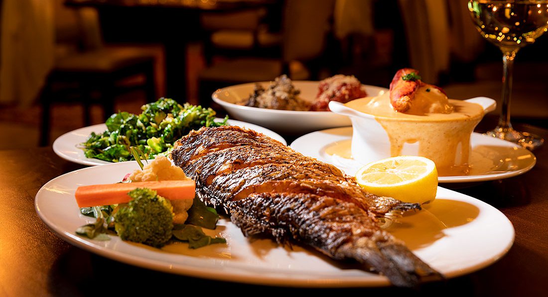 Char Steakhouse and Oyster Bar Menu Highlights