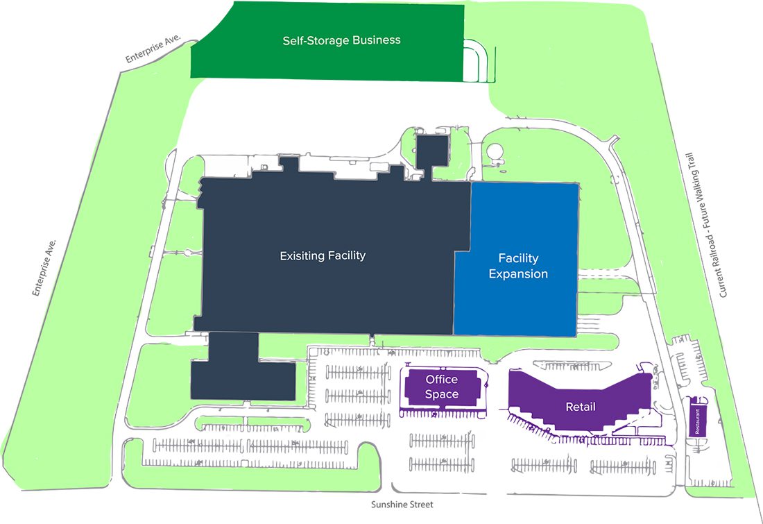 Rendered map of Sunshine expansion by SRC