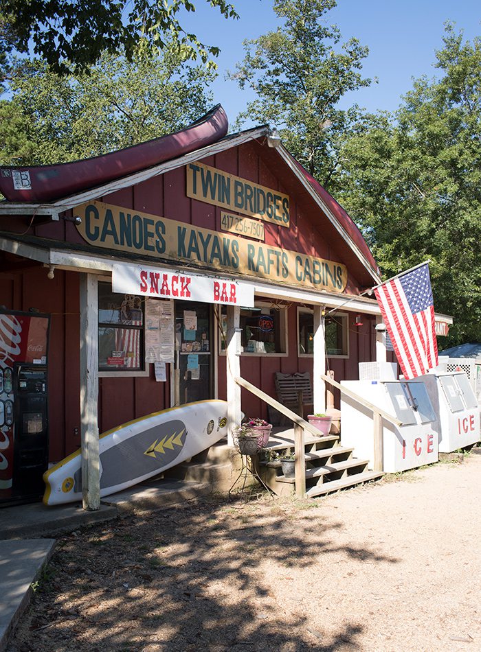 Twin Bridges Canoe and Campground has a restaurant, camping, canoe and raft rentals and a shuttle service. This outfitter makes floating on the North Fork River a breeze.