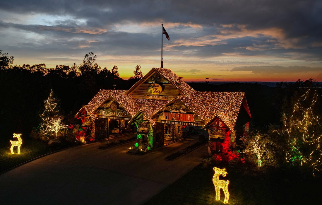 Rendering of new Christmas attraction at Top of the Rock, Missouri