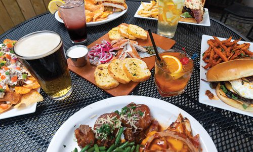 Food from Knotty Catering Co.