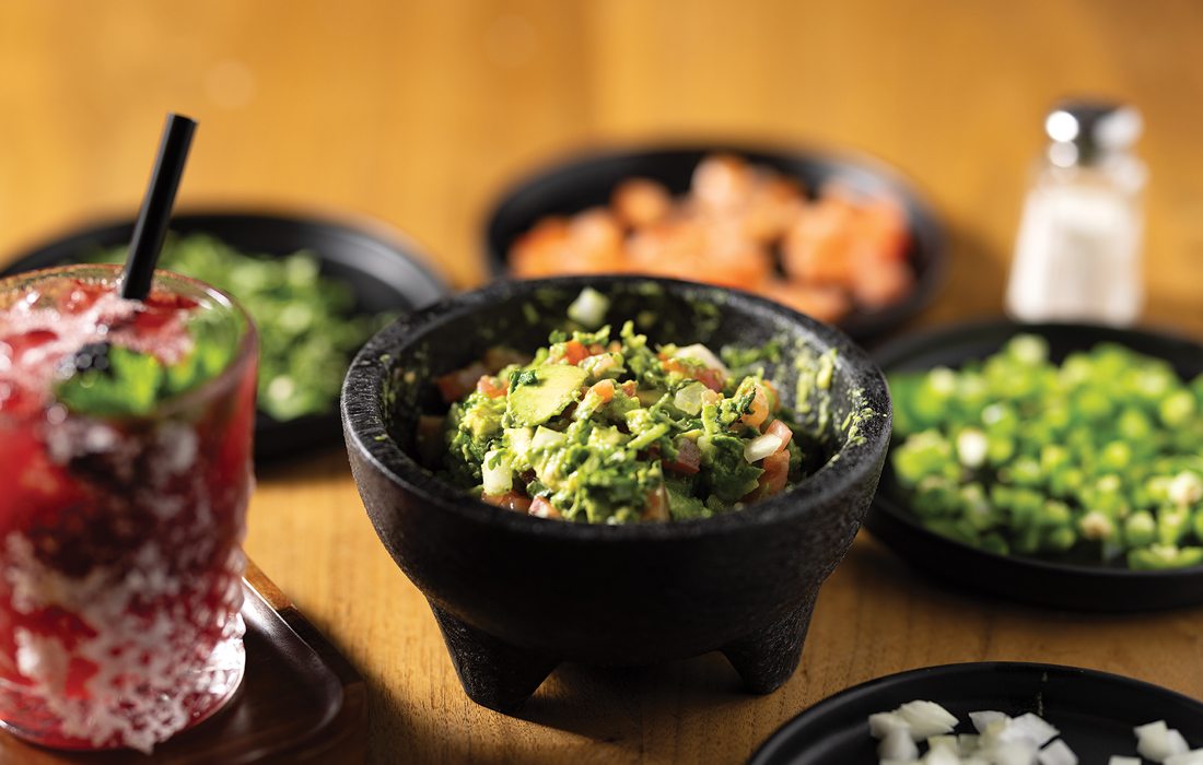 Luna Modern Mexican guacamole