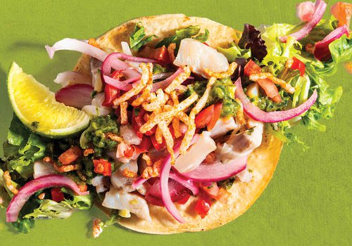 Ceviche Tacos from Cafe Cusco on Commercial Street in Springfield MO
